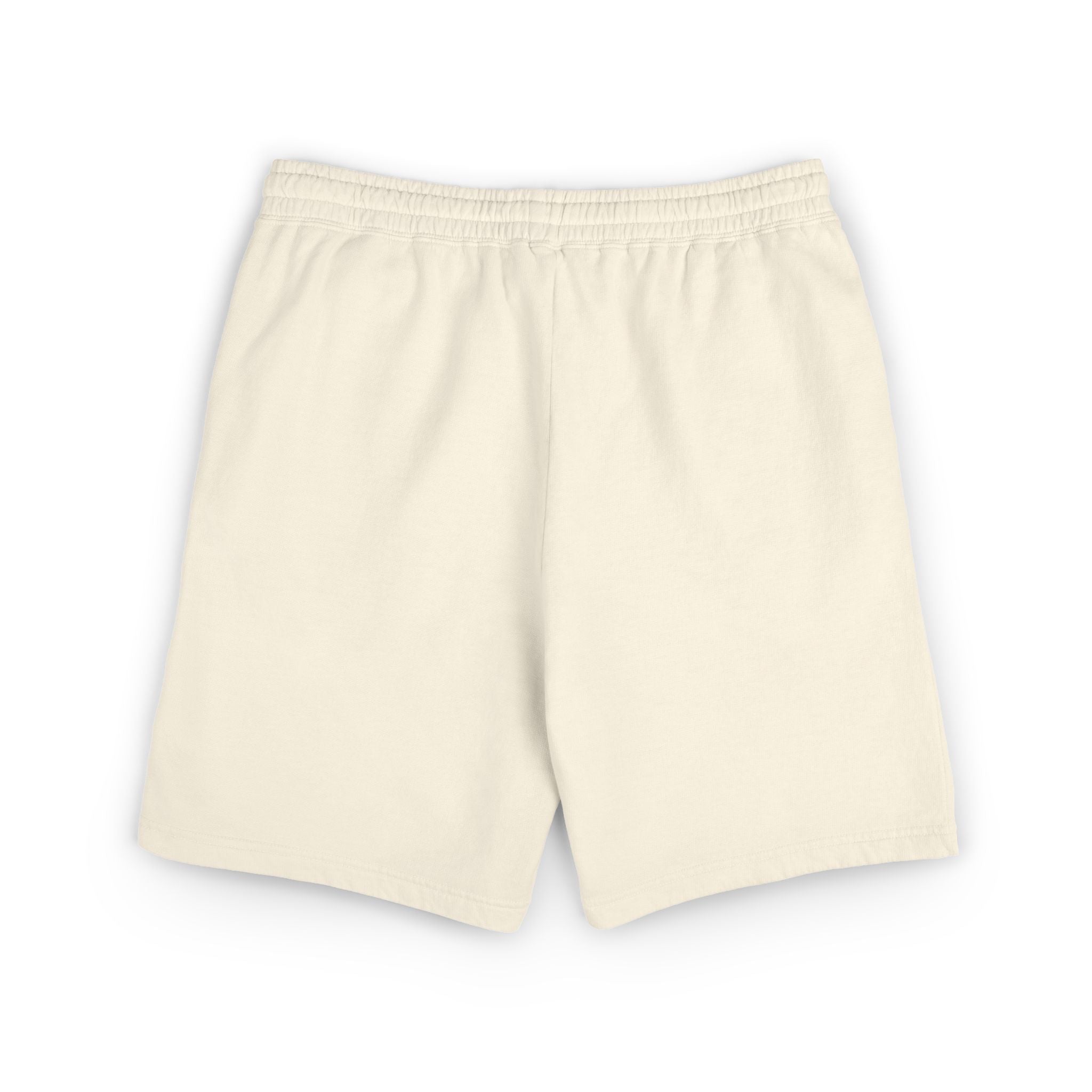 100% Cotton Beige Sweat Shorts - Fleece