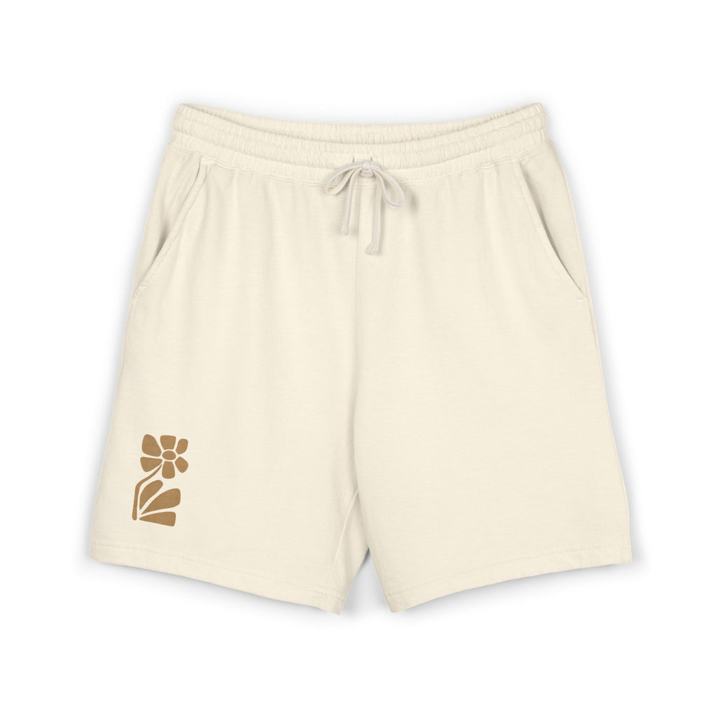 100 % Baumwolle Beige Sweatshorts - Fleece